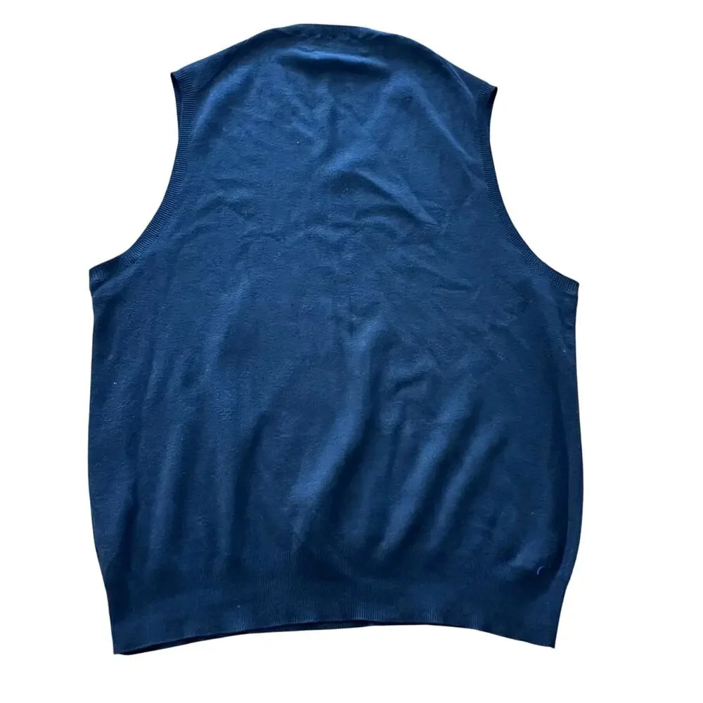 Polo‎ Ralph Lauren Sweater Vest Mens Large V Neck Pullover Classic Pima Cotton